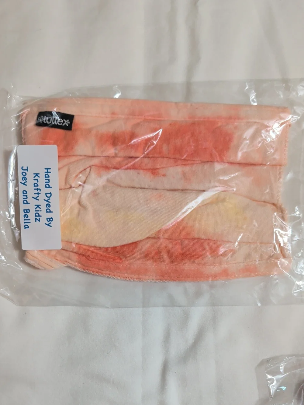 NWOT (002) Tultex Unisex Assorted Tie-Dye Face Masks Multi 8 Pack